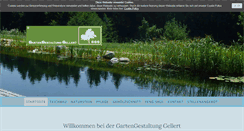 Desktop Screenshot of gartengestaltung-gellert.de