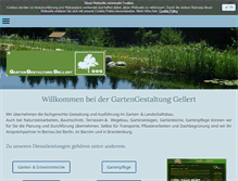 Tablet Screenshot of gartengestaltung-gellert.de